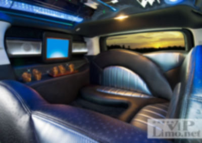 Interior Escalade Limo