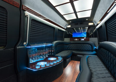 Interior Mercedes Sprinter Limo