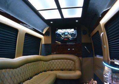 Interior Mercedes Sprinter Limo