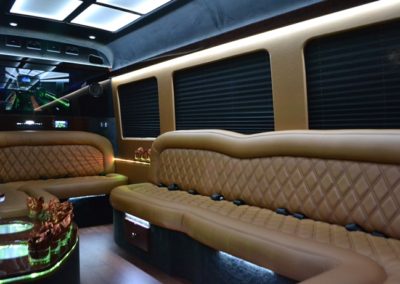 Interior Mercedes Sprinter Limo